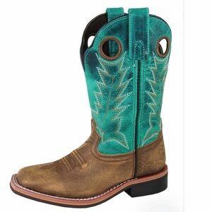 SMOKY MOUNTAIN Boys’ Jesse Western Boots (Youth Size 3)